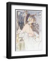 Art Nouveau poster-null-Framed Art Print