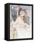 Art Nouveau poster-null-Framed Stretched Canvas