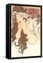 Art Nouveau Semi-Nude-null-Framed Stretched Canvas