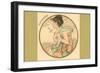Art Nouveau Septembre-Found Image Press-Framed Giclee Print