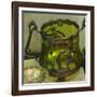 Art Nouveau, Showcase with Different Objects-null-Framed Giclee Print