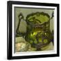 Art Nouveau, Showcase with Different Objects-null-Framed Giclee Print