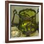 Art Nouveau, Showcase with Different Objects-null-Framed Giclee Print