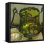 Art Nouveau, Showcase with Different Objects-null-Framed Stretched Canvas