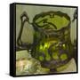 Art Nouveau, Showcase with Different Objects-null-Framed Stretched Canvas