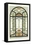 Art Nouveau Stained Glass-null-Framed Stretched Canvas