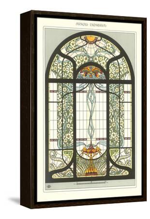 Art Nouveau Stained Glass Art Allposters Com