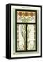 Art Nouveau Stained Glass-null-Framed Stretched Canvas