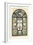 Art Nouveau Stained Glass-null-Framed Art Print