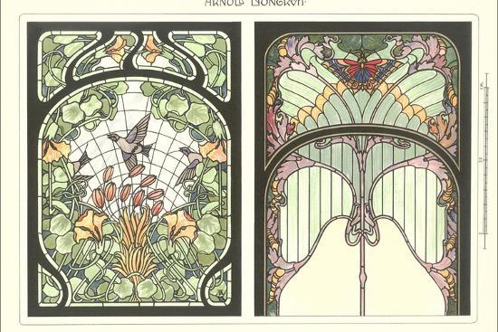 Art Nouveau Stained Glass Posters Allposters Com Art Nouveau Stained Glass Posters Allposters Com
