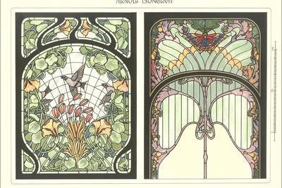 Art Nouveau Stained Glass Posters Allposters Com