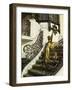 Art Nouveau Staircase at Hanava Pavilion, Prague, Czech Republic, Europe-Strachan James-Framed Photographic Print