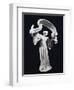 Art Nouveau Statuette of Dancing Female Figure with Scarf, 1900-Agnolo Bronzino-Framed Giclee Print