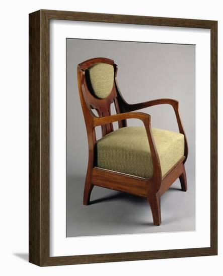 Art Nouveau Style Armchair, 1920-Eugenio Quarti-Framed Giclee Print