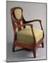 Art Nouveau Style Armchair, 1920-Eugenio Quarti-Mounted Giclee Print