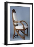 Art Nouveau Style Armchair Created for Universal Exhibition of 1900, Part of Dining Room Set-Louis Majorelle-Framed Giclee Print