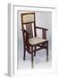 Art Nouveau Style Armchair, Part of Set Designed for Hall-Gustave Serrurier-Bovy-Framed Giclee Print