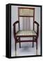 Art Nouveau Style Armchair, Part of Set Designed for Hall-Gustave Serrurier-Bovy-Framed Stretched Canvas