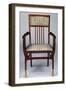 Art Nouveau Style Armchair, Part of Set Designed for Hall-Gustave Serrurier-Bovy-Framed Giclee Print