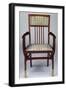 Art Nouveau Style Armchair, Part of Set Designed for Hall-Gustave Serrurier-Bovy-Framed Giclee Print