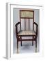 Art Nouveau Style Armchair, Part of Set Designed for Hall-Gustave Serrurier-Bovy-Framed Giclee Print