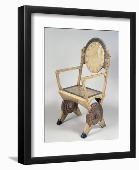 Art Nouveau Style Armchair-Carlo Bugatti-Framed Giclee Print