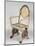 Art Nouveau Style Armchair-Carlo Bugatti-Mounted Giclee Print