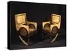 Art Nouveau Style Armchairs, Ca 1902-Carlo Bugatti-Stretched Canvas