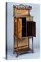 Art Nouveau Style Cabinet, Ca 1900-Emile Galle-Stretched Canvas