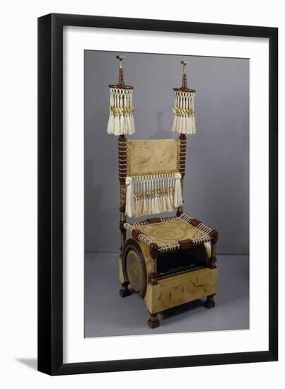 Art Nouveau Style Chair, 1902-1904-Carlo Bugatti-Framed Giclee Print