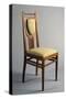 Art Nouveau Style Chair, 1920-Eugenio Quarti-Stretched Canvas