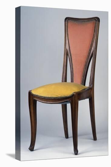 Art Nouveau Style Chair, Ca 1902-Louis Majorelle-Stretched Canvas