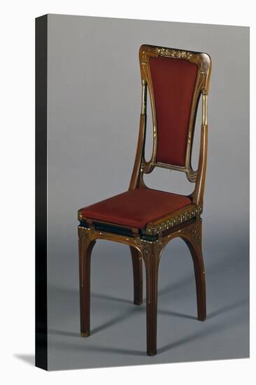 Art Nouveau Style Chair-Eugenio Quarti-Stretched Canvas