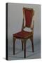 Art Nouveau Style Chair-Eugenio Quarti-Stretched Canvas