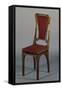 Art Nouveau Style Chair-Eugenio Quarti-Framed Stretched Canvas