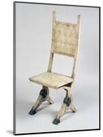Art Nouveau Style Deck Chair-Carlo Bugatti-Mounted Giclee Print