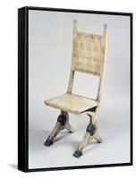 Art Nouveau Style Deck Chair-Carlo Bugatti-Framed Stretched Canvas