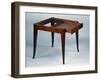 Art Nouveau Style Games Table, Open, 1925-Emile Galle-Framed Giclee Print