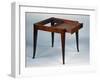 Art Nouveau Style Games Table, Open, 1925-Emile Galle-Framed Giclee Print