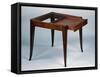 Art Nouveau Style Games Table, Open, 1925-Emile Galle-Framed Stretched Canvas