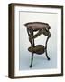 Art Nouveau Style Gueridon Table with Dragonfly Shaped Legs, Ca 1900-Emile Galle-Framed Giclee Print