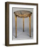 Art Nouveau Style Gueridon Three-Legged Table-Louis Majorelle-Framed Giclee Print