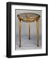 Art Nouveau Style Gueridon Three-Legged Table-Louis Majorelle-Framed Giclee Print