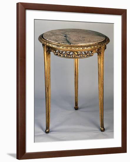 Art Nouveau Style Gueridon Three-Legged Table-Louis Majorelle-Framed Giclee Print