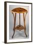 Art Nouveau Style Gueridon Three-Legged Table-Emile Galle-Framed Giclee Print