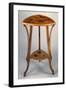 Art Nouveau Style Gueridon Three-Legged Table-Emile Galle-Framed Giclee Print