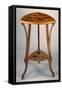 Art Nouveau Style Gueridon Three-Legged Table-Emile Galle-Framed Stretched Canvas