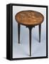Art Nouveau Style Gueridon with Three Papyri Form Legs-Emile Galle-Framed Stretched Canvas