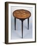 Art Nouveau Style Gueridon with Three Papyri Form Legs-Emile Galle-Framed Giclee Print