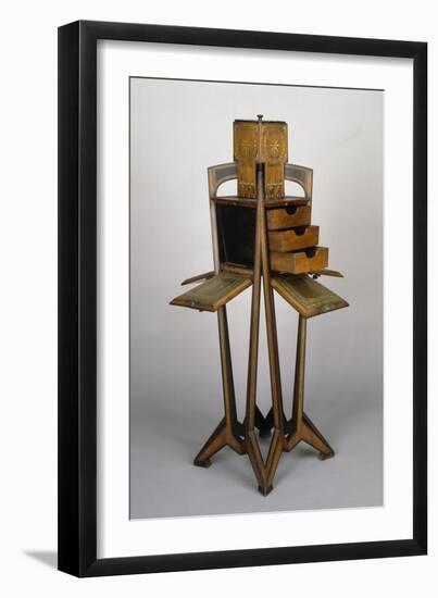 Art Nouveau Style Jewelry Box Decorated with Inlays-Carlo Bugatti-Framed Giclee Print